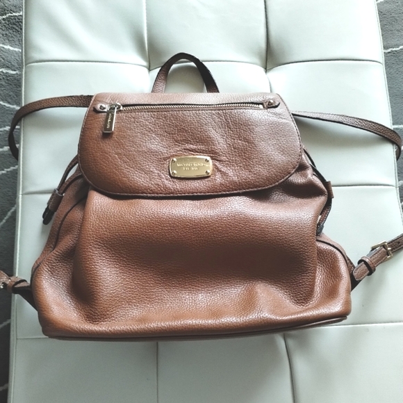 Michael Kors Pebbled Leather Back pack Bag - Picture 11 of 16